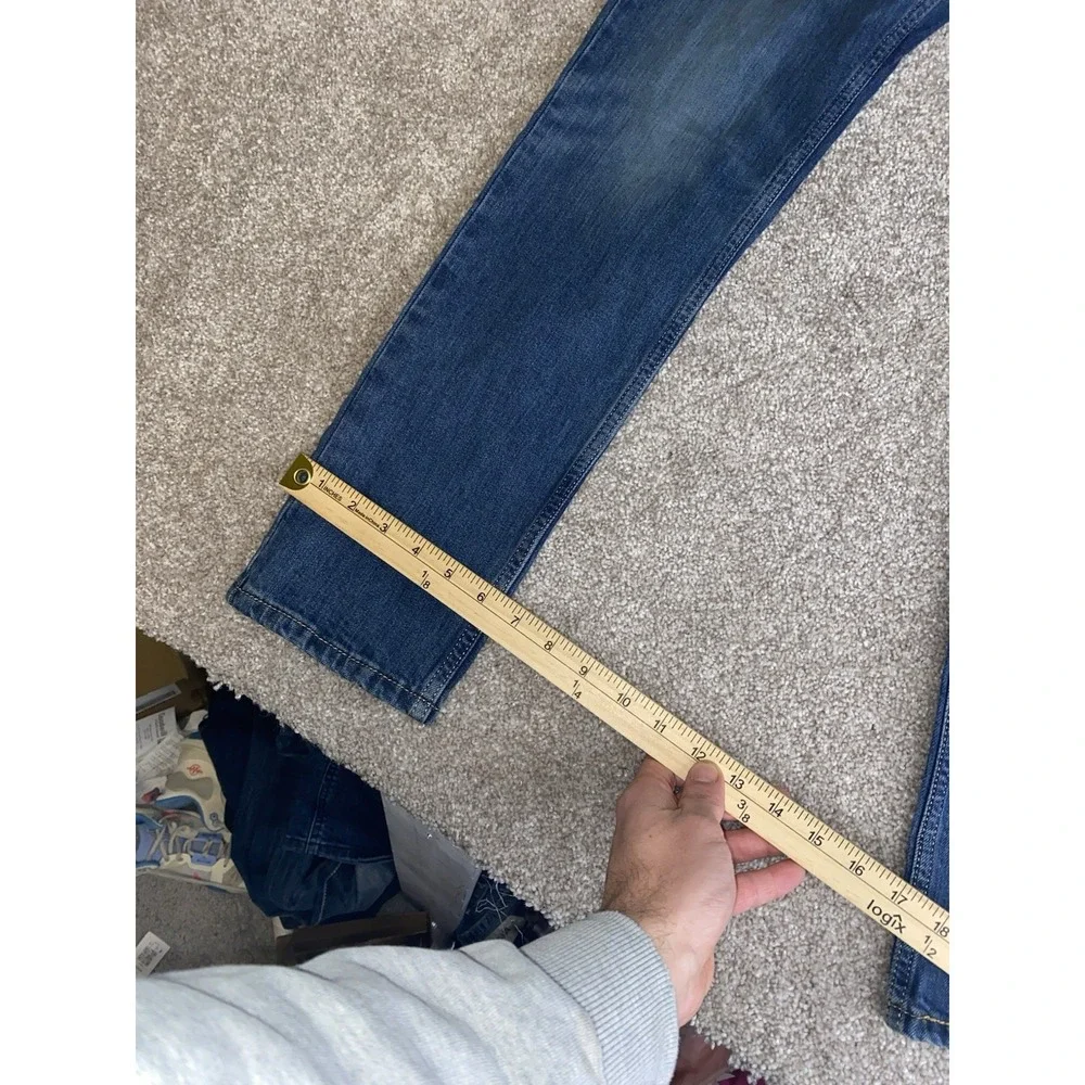 Levi's 511 Slim Fit Stretch Jeans Blue Denim Mens 28x29 Western Work Casual Camo